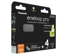 Panasonic Eneloop Pro Įkraunama baterija AA 2500 mAh 4 vnt