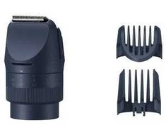Barzdaskutė Panasonic | Barzda, plaukų kirpimo galvutė | ER-CTN1-A301 MultiShape | Ilgio žingsnių skaičius 39 | Juodas