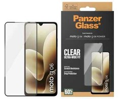 Panzer Glass „PanzerGlass“ itin plataus tvirtinimo grūdintas stiklas, skirtas „Motorola Moto G06“ / „Moto G06 POWER“.