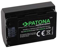 Patona baterija PATONA 1284 fotoaparato / vaizdo kameros baterija Lithium-ion (Li-Ion) 2040 mAh