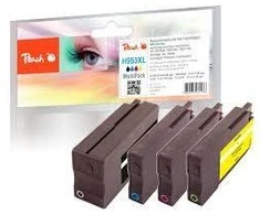 Peach 319957 Juoda, Žydras, Rausvai raudona, Geltona 1 vnt