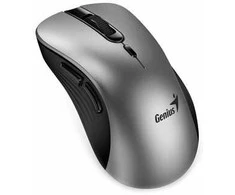 Genius Ergo 8100S AI Bevielė pelė, sidabrinė ir-juoda, 1600DPI