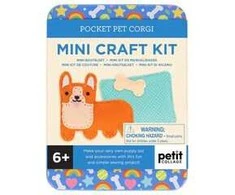 Rappa Petit Collage Mini siuvinėjimo rinkinys Corgi