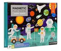 Petit Collage magnetinis žaidimas "Kosmose"