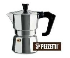 PEZZETTI ITALEXPRESS Aliuminis kavos virimo aparatas (2 puodeliai) - Sidabrinė