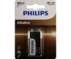 Philips Įvadinis šarminis 9V 1 lizdinės plokštelės
