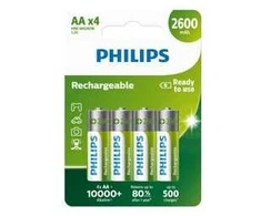 PHILIPS MULTILIFE AA 4 BLISTINIAI NIMH 2600