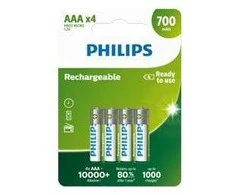 Akumuliatorius Philips Ni-Mh R03 700 mAh 1.2 V