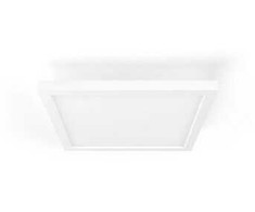 Lubinis šviestuvas Signify Philips Hue Aurelle square panel light, Baltas | 2200-6500 Hue Baltas Ambiance