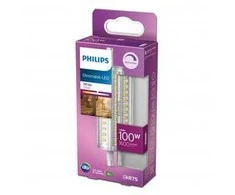 LED lemputė Philips R7S, 14W, 118mm, 3000K, 1600lm, dim