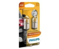 Philips „Vision 12814B2 More“, 10 W, 12 V, R10W, 2 vnt.
