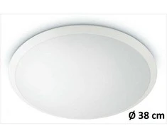 Lubinis šviestuvas Philips MyLiving Wawel -kattovalaisin, valkoinen, 38 cm, 2000 lm