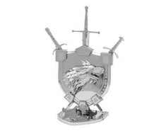 Metal Earth Metalinis 3D konstruktorius Sostų karai Starkų herbas
