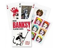 PIATNIK Žaidimo kortos “ More Banksy“