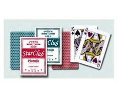 Piatnik Star Club pokerio kortos – ilgaamžė profesionali kaladė