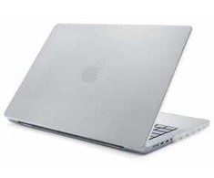 Pipetto Hardshell Dots dėklas, frosted clear – Apple MacBook Pro 14″ (2023/2022)