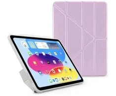 Pipetto Origami No1 Original dėklas, metallic violetinės spalvos – Apple iPad (A16) / Apple iPad (2022)