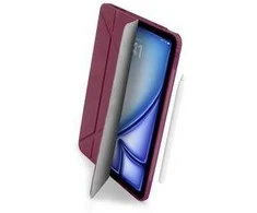 Pipetto Origami No1 Original dėklas, burgundy – Apple iPad (A16) / Apple iPad (2022)