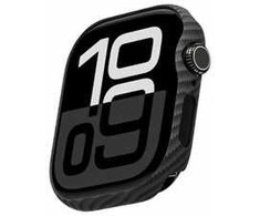 Dėklas Pitaka Air case, juodas/pilkas - Apple Watch 10 42 mm
