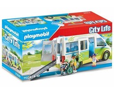 Konstruktorius Playmobil School Bus 71329, plastikas