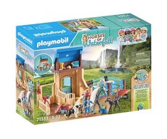 Art. „Playmobil Horse Stall“ su Amelia ir Whisper 71353