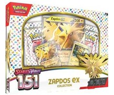 Pokemon TCG – Scarlet &amp; Violet – Zapdos ex 151 Collection Box