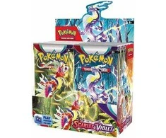 Pokémon TCG Scarlet &amp; Violet bazinis papildymo pakelis – 10 kortų, anglų