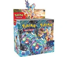 Pokémon TCG Scarlet &amp; Violet: Stellar Crown pakelis, 10 kortų (anglų k.)
