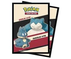 Ultra PRO Pokémon TCG įmautės Snorlax &amp; Munchlax, 65 vnt, standartinės
