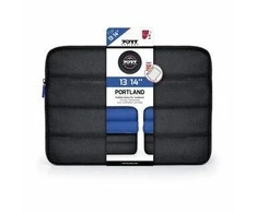 PORT DESIGNS PORTLAND 13/14" portfelis, Juodas | PORT DESIGNS