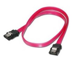 PremiumCord SATA 150/300 data cable with metal latch 0.5m
