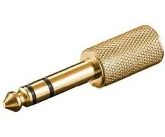 PremiumCord Adaptér stereo jack 6.3 - stereo jack 3.5