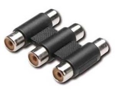 PremiumCord jungtis 3x cinch - RCA