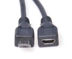 Kabelis USB PremiumCord microUSB - microUSB 3 m Juodas (ku2me3f)