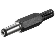 Premiumcord Goobay Maitinimo kištuką nuolatinė 2.1 / 5mm ilgio (11121)