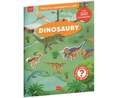 Presco Group Môj prvý samolepkový zošit – DINOSAURY