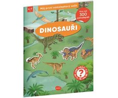 Presco Group Mano pirmoji lipdukų knyga – DINOZAURAI