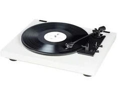 Automatinis patefonas Pro-Ject A1.2 Balta color, OM10 kasetė