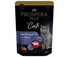 PROSPERA Plus katėms, jautiena, moliūgai, 85 g