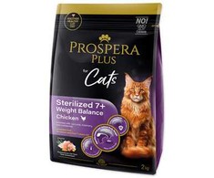 Prospera Plus Sterilized 7+ vištiena Weight Balance 2kg