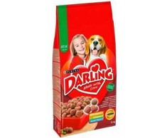 Purina Nestle PURINA Darling jautiena with vištiena - dry dog food - 15kg
