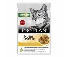 Purina Nestle Purina Pro Plan STERILISED Cat GiG vištiena 85g sterilizuotų kačių konservuotas pašaras su vištiena