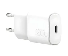 Puro Elektrik Puro Baltas 20W Power Delivery USB-C sieninis įkroviklis – baltas