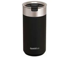 Gertuvė Quokka Boost Coffee 400 ml Carbon Juodas Su Juoda Brewer