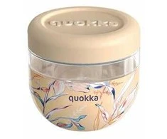 Quokka Bubble Food Jar - Plastikinė maisto talpa / priešpiečių dėžutė 770 ml (Vintage Floral)