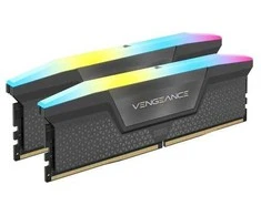 RAM CORSAIR VENGEANCE RGB 64GB 2x32GB DDR5 5600MT/s DIMM CL40-44-44-90 1.25V AMD EXPO &amp; Intel XMP - Gray