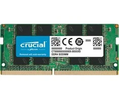 RAM Atmintis do laptopa Crucial SODIMM, DDR4, 8 GB, 3200 MHz, CL22 (CT8G4SFRA32AT)