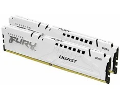 RAM Kingston KF564C32BWEK2-64 64GB 6400MT/s DDR5 CL32 DIMM (Kit of 2) FURY Beast Baltas EXPO | Kingstonas