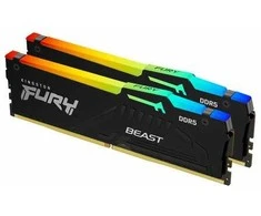 RAM Kingston 64GB 6000MT/s DDR5 CL30 DIMM (2 vnt. rinkinys) FURY Beast RGB EXPO