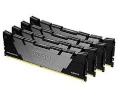 RAM Kingston KF436C16RB12K4/64 64GB 3600MT/s DDR4 CL16 DIMM (Kit of 4) 1Gx8 FURY Renegade Juodas | Kingstonas